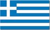 Vlag Griekenland 90 x 150 cm feestartikelen - Griekenland landen thema supporter/fan decoratie artikelen