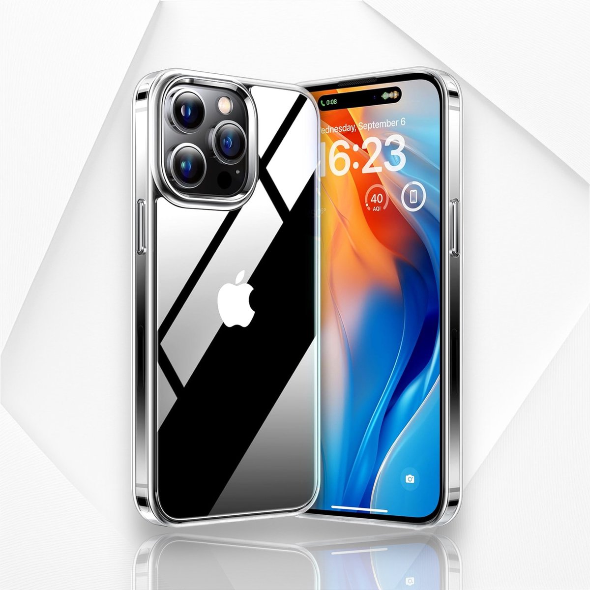 iPhone 15 Pro Max Siliconen Hoesje - Ultieme iPhone 15 Pro Max Case Bescherming - Luxe Stevige Hoesje van Premium Kwaliteit voor iPhone 15 Pro Max.