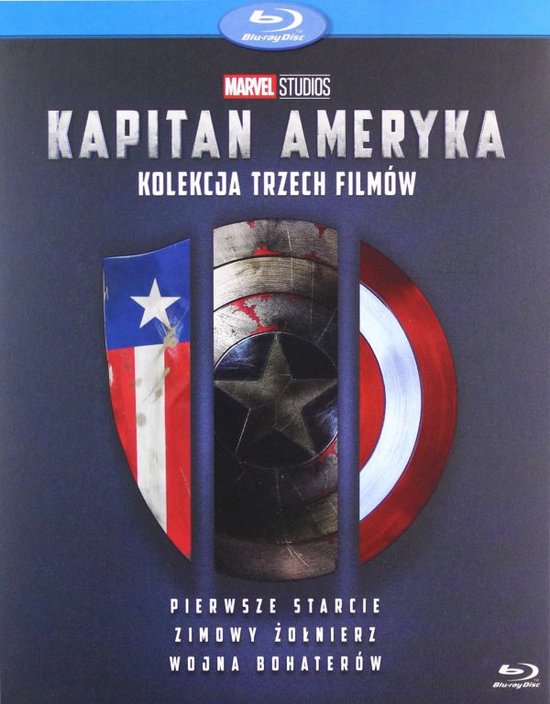 Foto: Captain america trilogy pierwsze starci blu ray