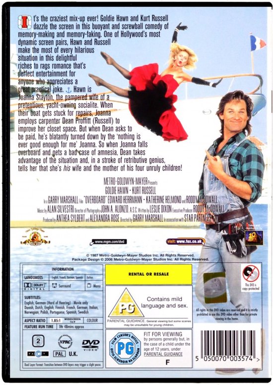 Overboard (DVD) - 20th Century Fox