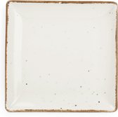 Bonbistro Plat bord 11x11cm ivoor Collect (Set van 6)