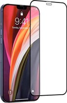 Shop4 - Geschikt voor iPhone 12 Glazen Screenprotector - Edge-To-Edge Gehard Glas Transparant