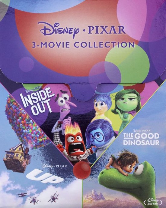 Amazing Worlds: Up / Inside Out / The Good Dinosaur [Blu-Ray]