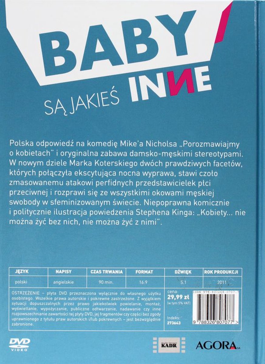 Baby są jakieś inne [DVD] (Dvd), Michal Koterski | Dvd's | bol
