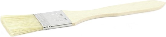 Sorex Invet kwastje/glaceer borstel van hout - bak kwasten - voor in de keuken - bakken/braden/bbq/koken