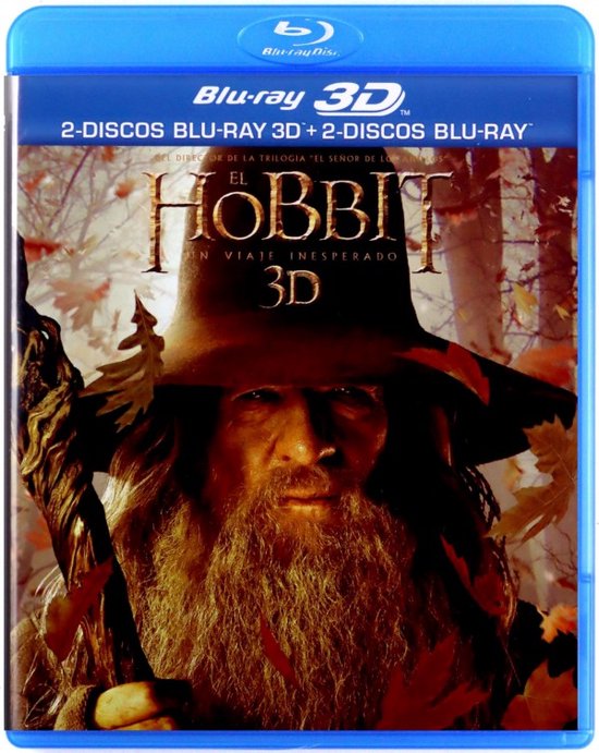 De Hobbit: Een onverwachte reis [2xBlu-Ray 3D]+[2xBlu-Ray]