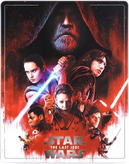 Star Wars: The Last Jedi (Blu-ray, 2017) - Disc & Artwork Only, No Case