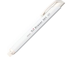 Penac Japan - Gumvulpotlood - Gum Pen - Wit - navulbaar - 8.25mm x 122mm gumpotlood