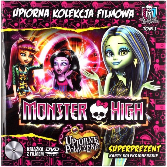 Foto: Monster high freaky fusion dvd 