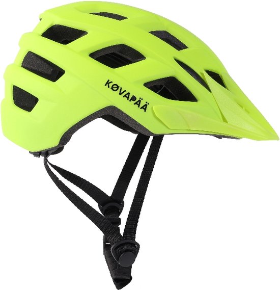 Køvapää® Tolva - Fietshelm - Lemon - Maat 56-61 cm - M/L - Afneembaar vizier - Fietshelm Volwassenen - Fietshelm Dames - Fietshelm Heren - Mountainbike Helm - Fietshelmen - Fietshelmen - fietshelm dames elektrische fiets - Fietshelm Dames Volwassenen van Køvapää — afbeelding 2