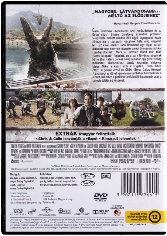 Jurassic World [DVD] - 