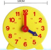 Horloge d'apprentissage enfant, apprendre à lire l'heure, éducative, montessori, horloges en plastique moulé durable