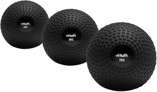 Foto: Virtufit slam ball set 3 5 7 kg slam ball medicijnbal gewicht bal comfortabele grip fitness bal