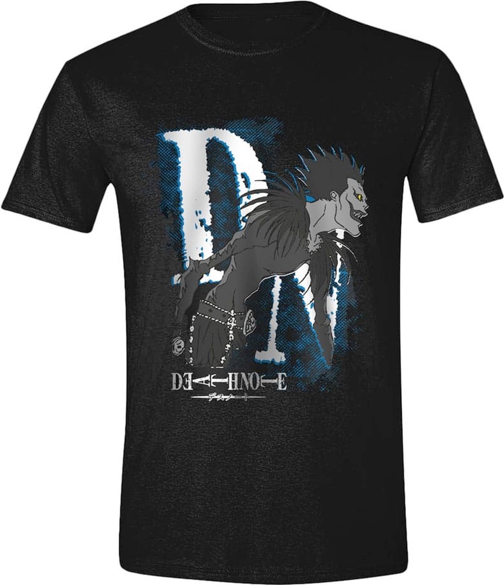 PCMerch Death Note - DN Profile Heren Tshirt - M - Zwart