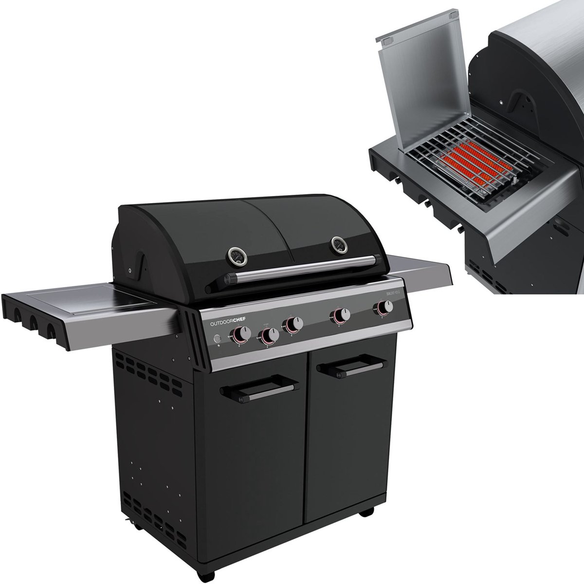 Outdoorchef Dualchef 425 G BZ - Gas Barbecue