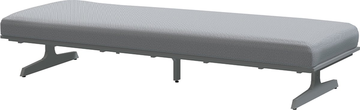 4 Seasons Outdoor Play table basse teck 120 x 75 cm - frost grey