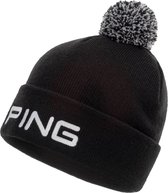Bonnet Ping Pom Pom - Zwart - Taille Unique