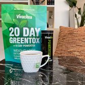 VivaCitea - Cure Greentox 20 jours - Cure Detox - Thee - Perte de poids