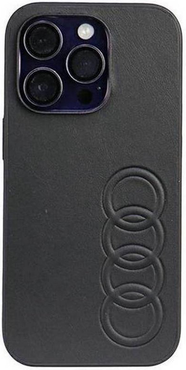 Audi Synthetic Leather Back Case - Apple iPhone 14 Pro (6.1