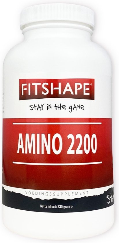 Fitshape - Amino Gold II 2200 mg - Sportvoeding - 150 tabletten