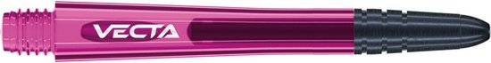 WINMAU - Vecta Roze Medium Dartschahten - 1 sets per pakket (3 Dartschahten in totaal) van Winmau — afbeelding 2