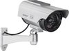 Haushalt 70306 Solar dummy beveiligingscamera - LED-camera - incl. muurbevestiging