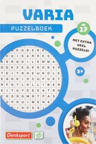 Denksport | Varia | Denksport puzzelboekjes | Kruiswoordpuzzel | Woordzoeker | 3 sterren | puzzelboekjes | puzzelboeken volwassenen denksport | Varia puzzels | nederlands | 3* | 192 puzzels | Extra dik!