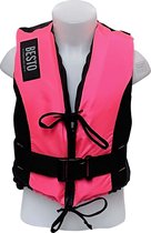Besto Dinghy Zipper 50N zwemvest - Roze S