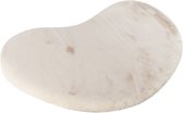 Lalee Heaven - organische vorm Vloerkleed - Tapijt – Karpet - Hoogpolig - Superzacht - Fluffy niervorm- organic- rabbit- 160x230 cm ivoor gebroken wit