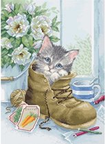 Cute Kitten - Aida Telpakket - b2391 - Luca-S