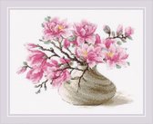 Southern Magnolia | Zuidelijke Magnolia Aida Riolis Borduurpakket 2018