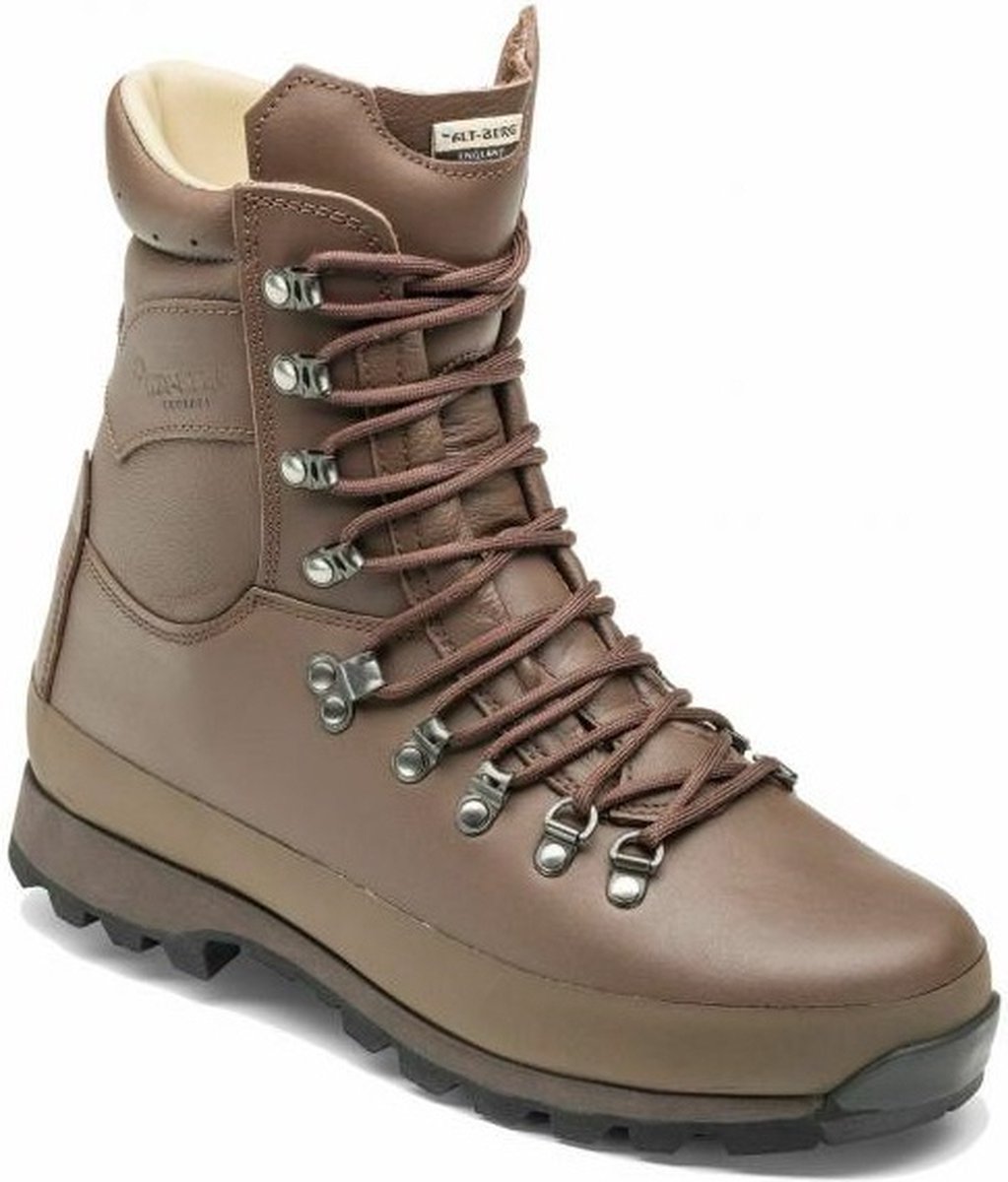 Altberg Warrior Microlite para leren wandelschoen vibram Bruin