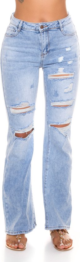 Flair Ripped Jeans | Maat L | Meerdere maten verkrijgbaar