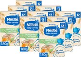 Nestle céréales pour bébés multigrains aux fruits - 9 boîtes de 180 grammes