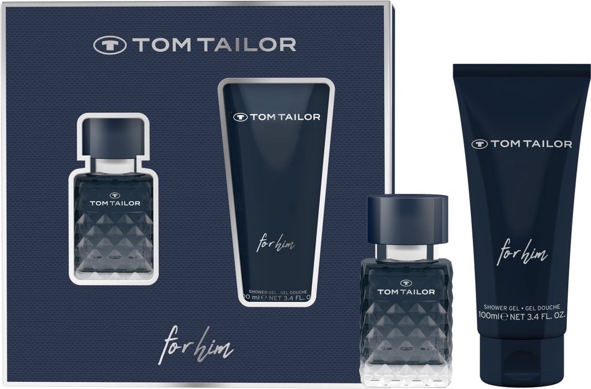Goedkoopste Tom Tailor geschenkset eau de toilette showergel