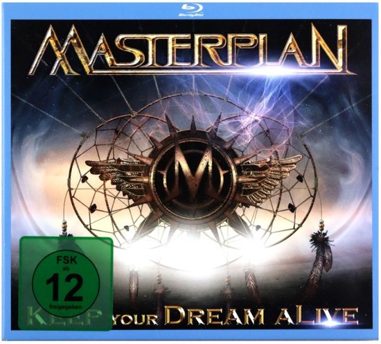 Voorkant van de Masterplan "Keep Your Dream Alive" Blu-ray met logo en dromenvanger.