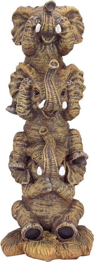 Bamboe houten keukenrolhouder rond 15 x 33 cm - Keukenrolhouders
