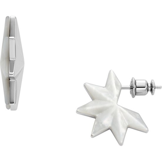 Skagen dames ELIN Oorringen, Zilver, One size