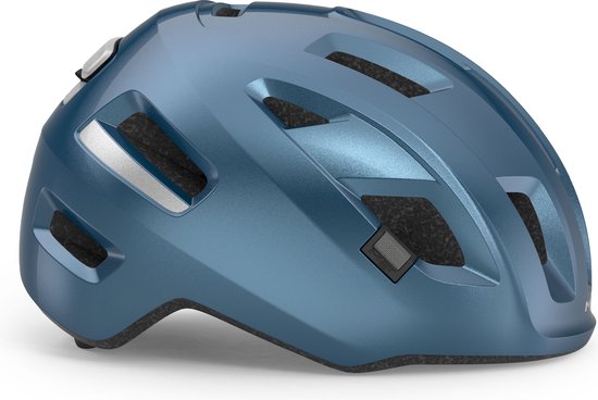 MET E-Mob Fietshelm Mannen & Vrouwen - Fietshelm E Bike Volwassenen - Maat L (58-61cm) - NTA8776 - Navy
