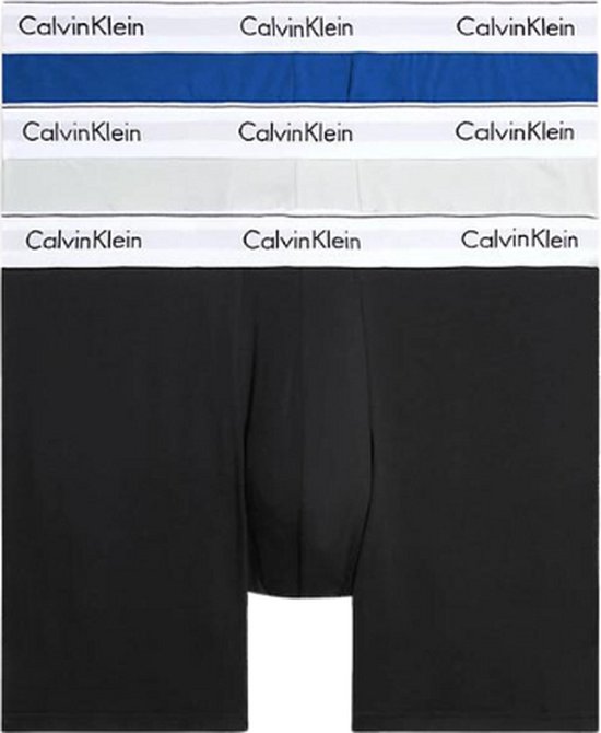 Calvin Klein 3 Pack Boxers Lang - Heren - Multi - Maat L