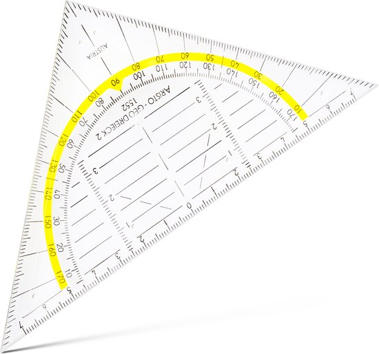 Aristo geocover - inclusief geodriehoek 16cm - Tropic Life - AR-18001B - Aristo