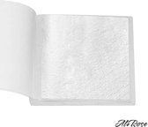 AliRose - Zilver Decoratief Papier - 100 vellen - Voor Creatieve Projecten - DIY - Nail Art - Sieraden