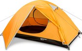 Ultralichte campingtent voor 2 personen, 3-4 seizoenen, waterdichte en winddichte tent, klein pakformaat, direct opzetten voor trekking, volwassenen, outdoor, tent, camping, festival rugzak