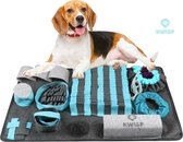 Kwisp® Snuffelmat hond met 10 functies - Honden speelgoed - Agility voor de hond - Voerbak hond