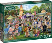 Bol.com Falcon puzzel Sausage and Cider Festival - Legpuzzel -1000 stukjes aanbieding