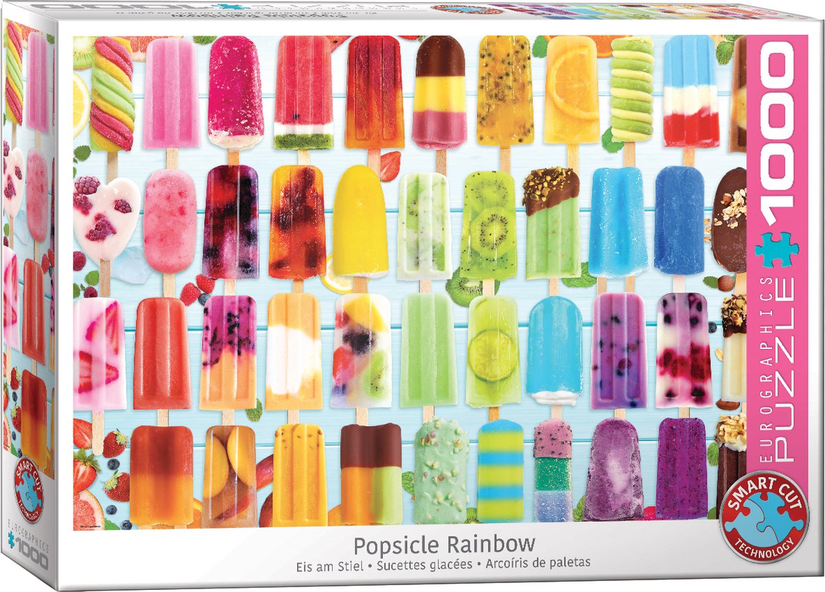 Popsicle Rainbow Puzzel (1000 stukjes)