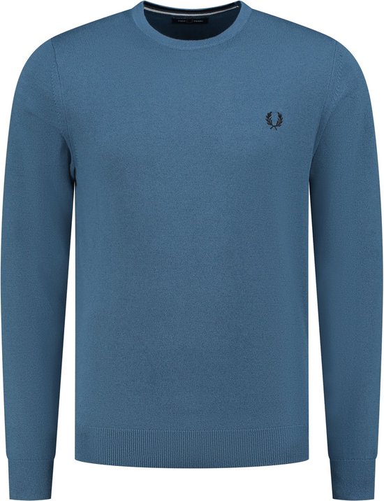 Fred Perry Classic Crew Neck Jumper Pull Hommes - Taille S