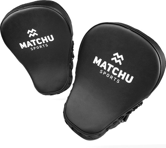 Foto: Matchu sports boks pads ademend materiaal stootkussen 2 stuks maat one size