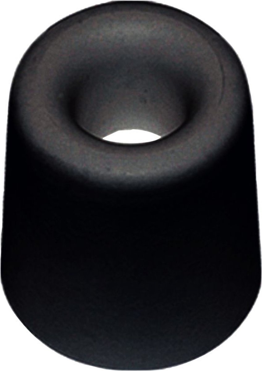 Deurbuffer zwart rubber 50x35mm