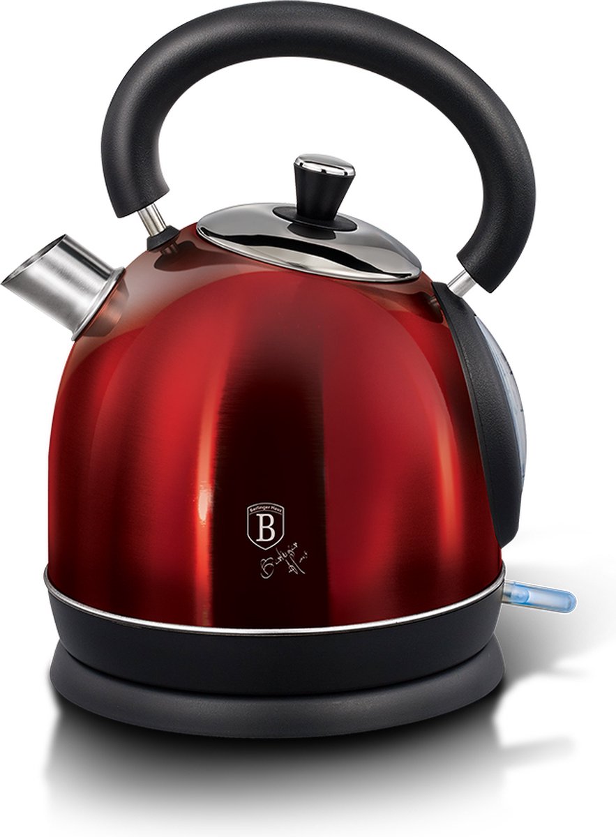 Berlinger Haus 9334 - Waterkoker - Burgundy line - 1.8 liter - Rood